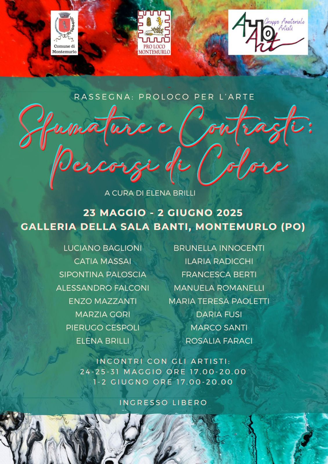 locandina sfumature e contrasti