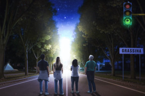 Parte della locandina film A ufo